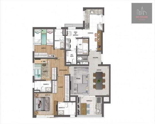 Imagem Apartamento com 3 Quartos à Venda, 114 m² em Vila Leopoldina - São Paulo Imagem Apartamento com 3 Quartos à Venda, 114 m² em Vila Leopoldina - São Paulo