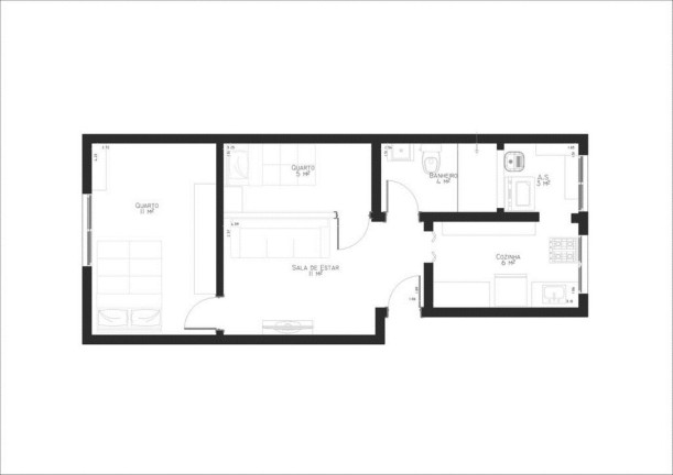 Imagem Apartamento com 1 Quarto à Venda, 48 m² em República - São Paulo Imagem Apartamento com 1 Quarto à Venda, 48 m² em República - São Paulo