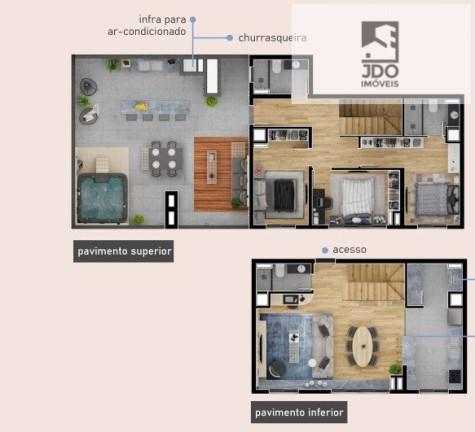 Imagem Apartamento com 3 Quartos à Venda, 174 m² em Santa Felicidade - Curitiba