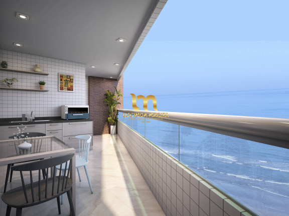 Imagem Apartamento com 2 Quartos à Venda, 62 m² em Solemar - Praia Grande