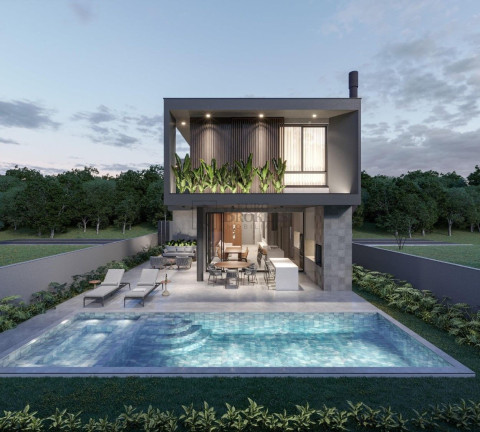 Imagem Casa de Condomínio com 3 Quartos à Venda, 329 m² em Santa Regina - Camboriú Imagem Casa de Condomínio com 3 Quartos à Venda, 329 m² em Santa Regina - Camboriú