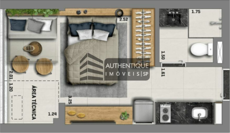Imagem Apartamento com 1 Quarto à Venda, 26 m² em Vila Mariana - São Paulo Imagem Apartamento com 1 Quarto à Venda, 26 m² em Vila Mariana - São Paulo