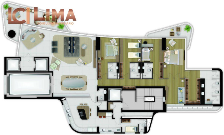 Imagem Apartamento com 4 Quartos à Venda, 362 m² em Meireles - Fortaleza Imagem Apartamento com 4 Quartos à Venda, 362 m² em Meireles - Fortaleza
