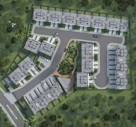 Imagem Casa com 3 Quartos à Venda, 112 m² em Abranches - Curitiba