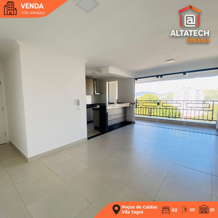 Imóvel com 2 Quartos à Venda, 86 m² em Vila Togni - Poços De Caldas