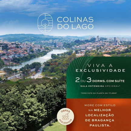 Apartamento com 3 Quartos à Venda, 77 m² em Residencial Colinas De São Francisco - Bragança Paulista