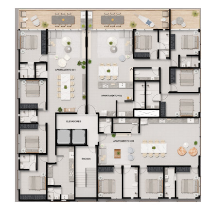Imagem Apartamento com 4 Quartos à Venda, 160 m² em Camboinha - Cabedelo Imagem Apartamento com 4 Quartos à Venda, 160 m² em Camboinha - Cabedelo