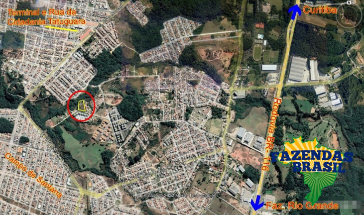 Imagem Terreno à Venda, 3.914 m² em Campo De Santana - Curitiba Imagem Terreno à Venda, 3.914 m² em Campo De Santana - Curitiba