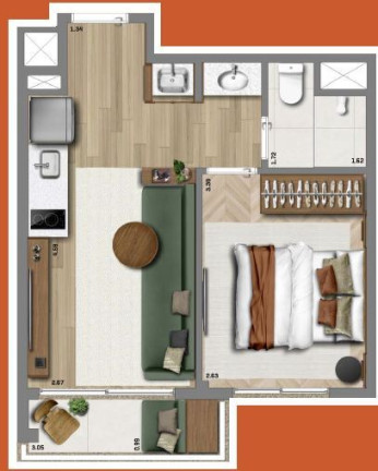 Imagem Apartamento com 2 Quartos à Venda, 39 m² em Butantã - São Paulo Imagem Apartamento com 2 Quartos à Venda, 39 m² em Butantã - São Paulo