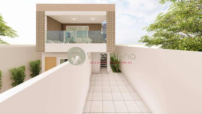 Imagem Casa com 3 Quartos à Venda, 150 m² em Aparecida - Santos Imagem Casa com 3 Quartos à Venda, 150 m² em Aparecida - Santos