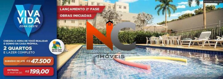 Imagem Apartamento com 2 Quartos à Venda, 47 m² em Santa Cruz - Rio De Janeiro Imagem Apartamento com 2 Quartos à Venda, 47 m² em Santa Cruz - Rio De Janeiro