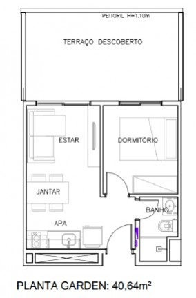 Imagem Imóvel com 1 Quarto à Venda, 25 m² em Bela Vista - São Paulo