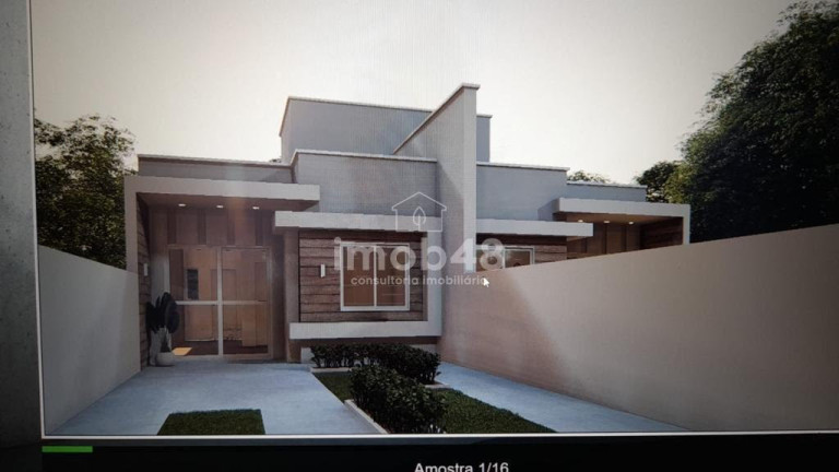 Imagem Casa com 2 Quartos à Venda, 55 m² em Bela Vista - Palhoça