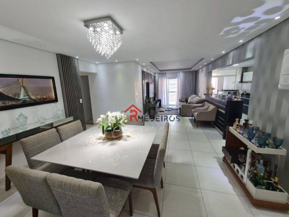 Apartamento com 3 Quartos à Venda, 142 m² em Vila Guilhermina - Praia Grande