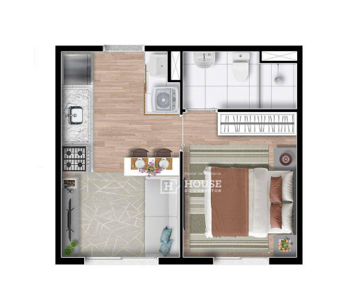 Imagem Apartamento com 2 Quartos à Venda, 34 m² em Jabaquara - São Paulo Imagem Apartamento com 2 Quartos à Venda, 34 m² em Jabaquara - São Paulo