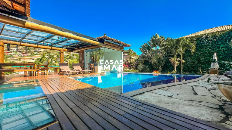 Casa com 5 Quartos para Alugar ou Temporada, 350 m² em Bosque De Geribá - Armação Dos Búzios