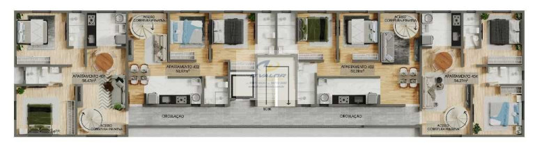 Imagem Apartamento com 2 Quartos à Venda, 58 m² em Altiplano Cabo Branco - João Pessoa