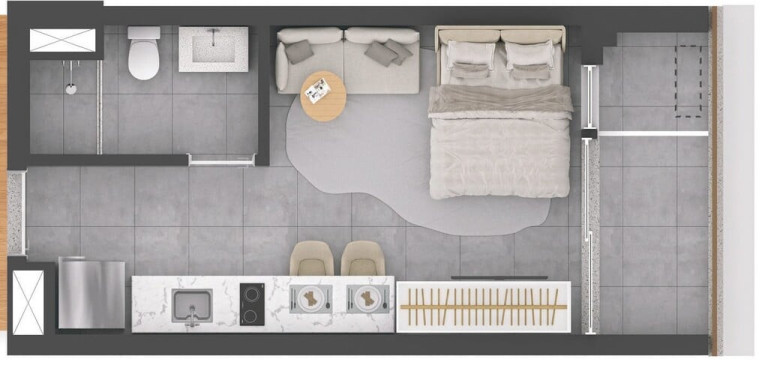 Imagem Imóvel com 1 Quarto à Venda, 25 m² em Pinheiros - São Paulo Imagem Imóvel com 1 Quarto à Venda, 25 m² em Pinheiros - São Paulo