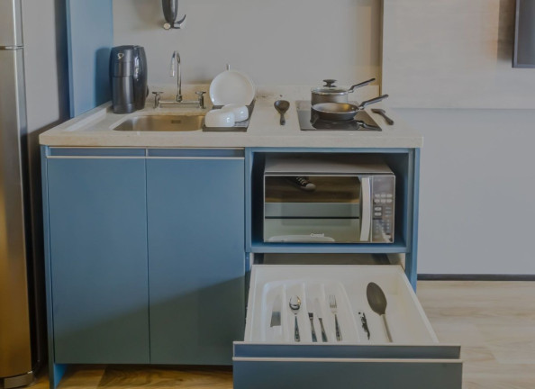 Imagem Apartamento com 1 Quarto para Alugar, 25 m² em Brooklin - São Paulo Imagem Apartamento com 1 Quarto para Alugar, 25 m² em Brooklin - São Paulo