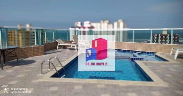 Imagem Apartamento com 2 Quartos à Venda, 65 m² em Mirim - Praia Grande