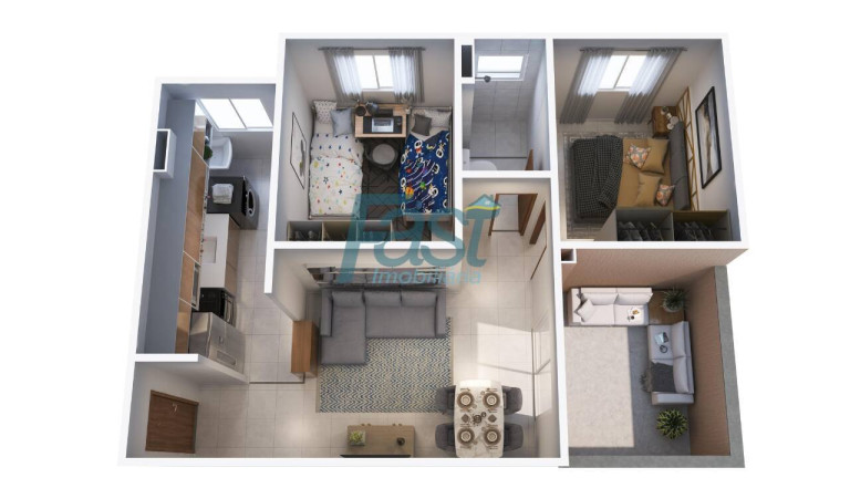 Imagem Apartamento com 2 Quartos à Venda, 42 m² em Jardim Imperial - Cuiabá