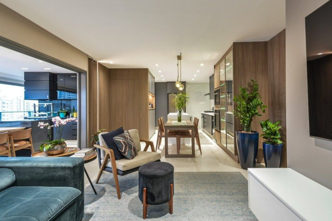 Apartamento com 3 Quartos à Venda, 131 m² em Mirandópolis - São Paulo