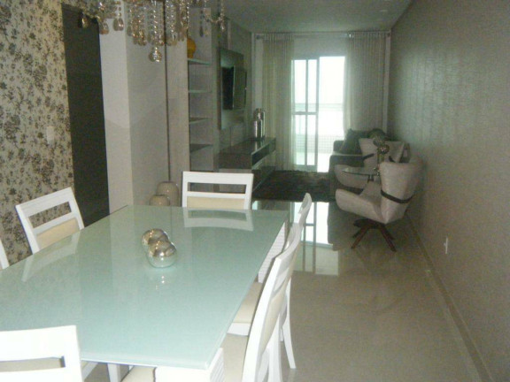 Apartamento com 3 Quartos à Venda, 127 m² em Vila Guilhermina - Praia Grande