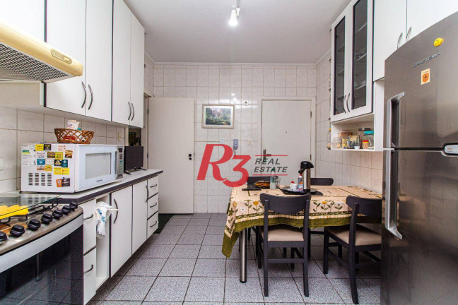 Imagem Apartamento com 3 Quartos à Venda, 121 m² em Campo Grande - Santos
