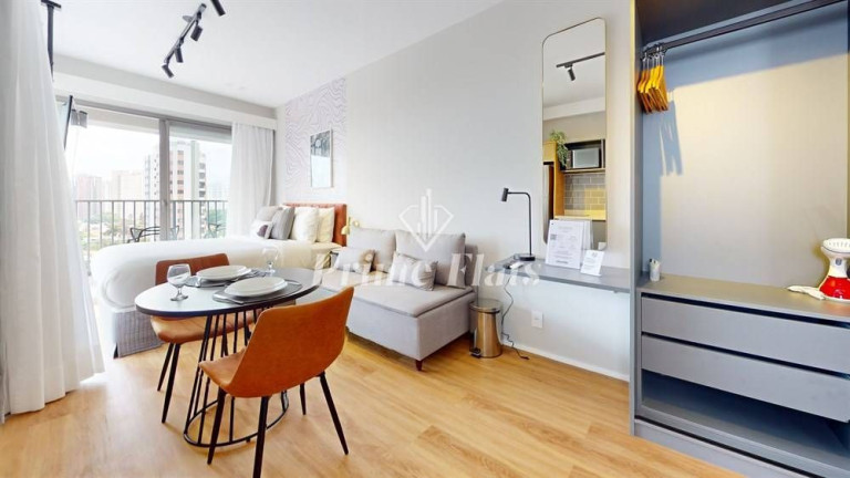 Imagem Apartamento com 1 Quarto para Alugar, 36 m² em Moema - São Paulo Imagem Apartamento com 1 Quarto para Alugar, 36 m² em Moema - São Paulo