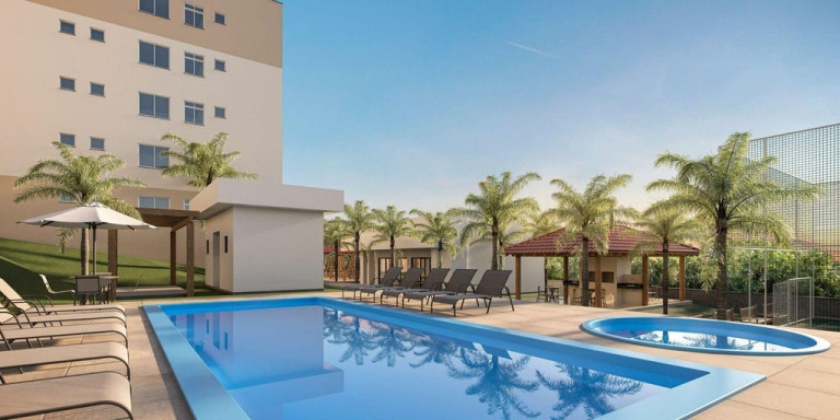 Imagem Apartamento com 1 Quarto à Venda, 30 m² em Aparecida - Alvorada