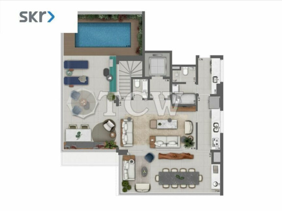 Imagem Cobertura com 3 Quartos à Venda, 252 m² em Moema - São Paulo