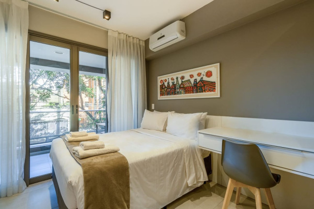 Apartamento com 1 Quarto para Alugar, 26 m² em Vila Madalena - São Paulo
