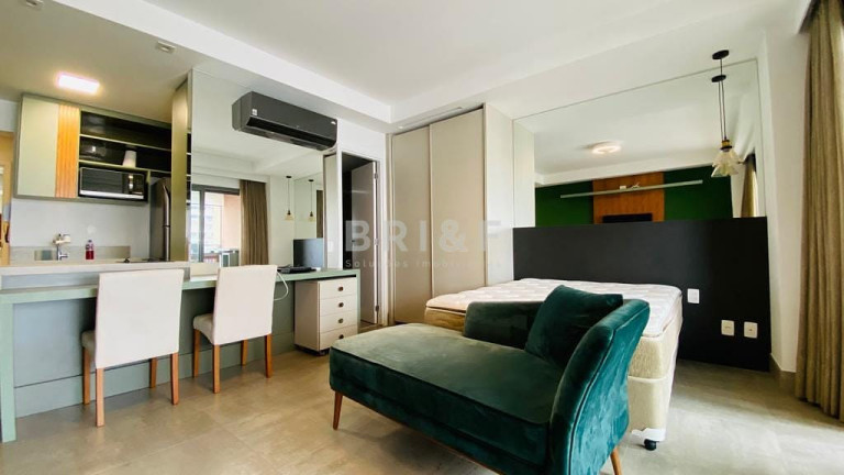 Imagem Apartamento com 1 Quarto para Alugar, 43 m² em Brooklin - São Paulo Imagem Apartamento com 1 Quarto para Alugar, 43 m² em Brooklin - São Paulo