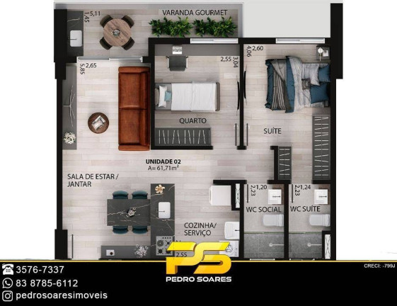 Imagem Apartamento com 3 Quartos à Venda, 90 m² em Aeroclube - João Pessoa Imagem Apartamento com 3 Quartos à Venda, 90 m² em Aeroclube - João Pessoa
