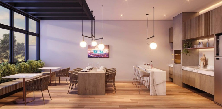Imagem Apartamento com 2 Quartos à Venda, 52 m² em Centro - Curitiba