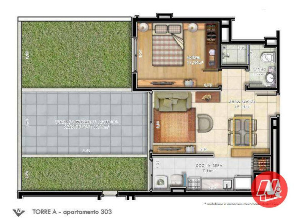 Imagem Apartamento com 2 Quartos à Venda, 82 m² em Passo D'areia - Porto Alegre