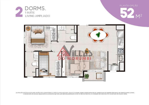 Imagem Apartamento com 2 Quartos à Venda, 39 m² em Santo Amaro - São Paulo