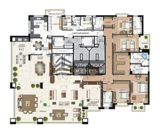 Imagem Apartamento com 4 Quartos à Venda, 408 m² em Moema - São Paulo Imagem Apartamento com 4 Quartos à Venda, 408 m² em Moema - São Paulo