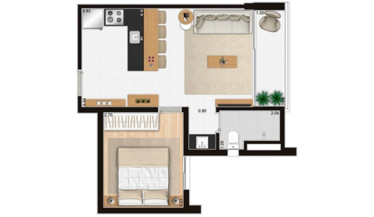 Imagem Apartamento com 3 Quartos à Venda, 75 m² em Perdizes - São Paulo