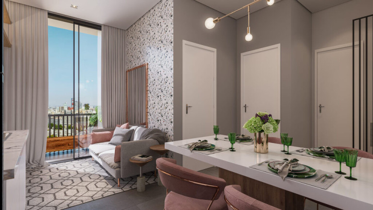Imagem Apartamento com 2 Quartos à Venda, 53 m² em água Verde - Curitiba