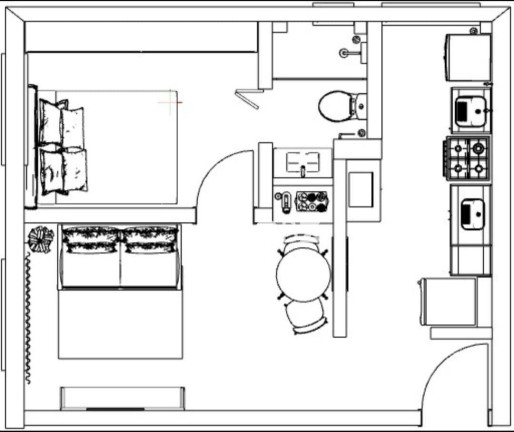 Imagem Imóvel com 1 Quarto à Venda, 35 m² em Perdizes - São Paulo