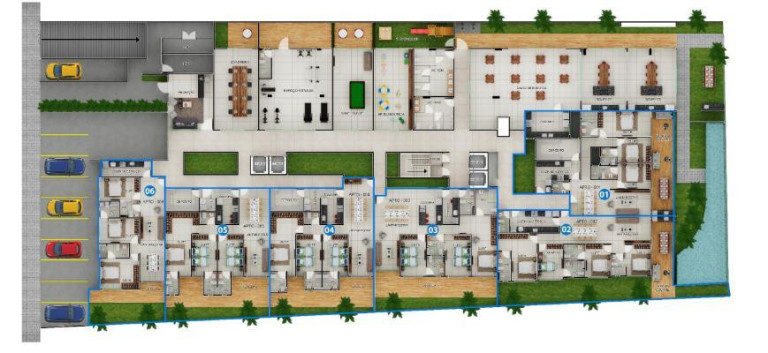 Apartamento com 3 Quartos à Venda, 103 m² em Jardim Brasília - Cabedelo