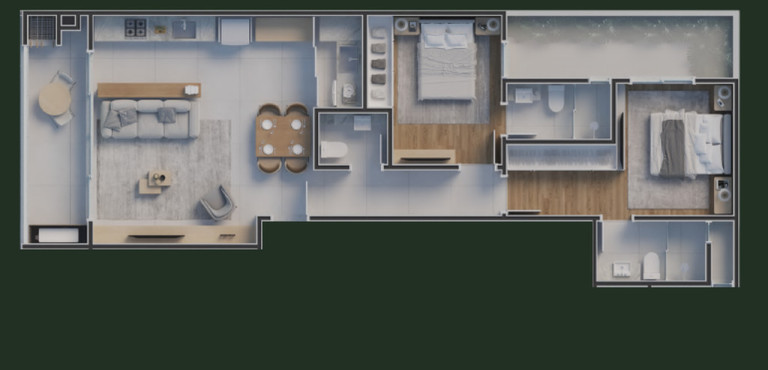Imagem Imóvel com 2 Quartos à Venda, 66 m² em Barra - Balneário Camboriú Imagem Imóvel com 2 Quartos à Venda, 66 m² em Barra - Balneário Camboriú