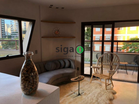 Imagem Apartamento com 1 Quarto para Alugar, 99 m² em Vila Olímpia - São Paulo Imagem Apartamento com 1 Quarto para Alugar, 99 m² em Vila Olímpia - São Paulo