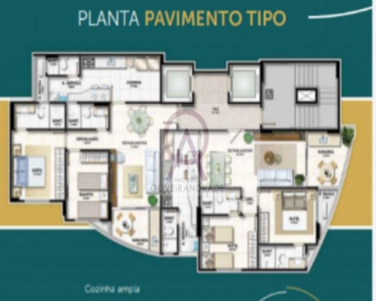 Imagem Imóvel com 2 Quartos à Venda, 72 m² em Caminho Das árvores - Salvador Imagem Imóvel com 2 Quartos à Venda, 72 m² em Caminho Das árvores - Salvador
