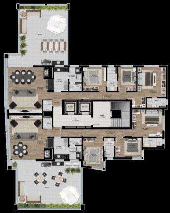 Imagem Apartamento com 3 Quartos à Venda, 124 m² em Rio Branco - Porto Alegre