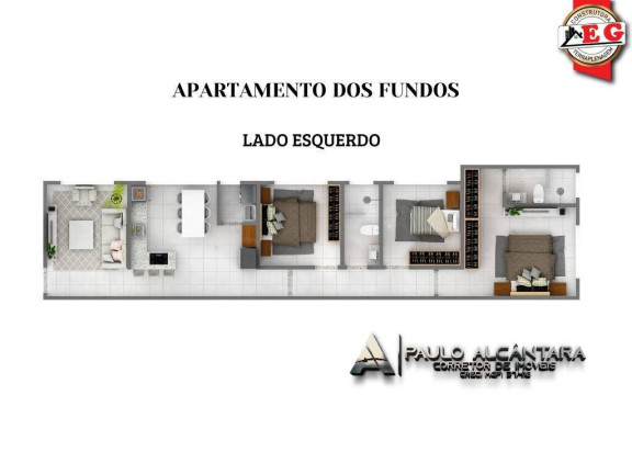 Imagem Apartamento com 3 Quartos à Venda, 93 m² em Belvedere - Coronel Fabriciano Imagem Apartamento com 3 Quartos à Venda, 93 m² em Belvedere - Coronel Fabriciano