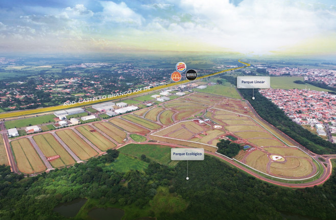 Terreno à Venda, 434 m² em Portal Ville Jardins - Boituva
