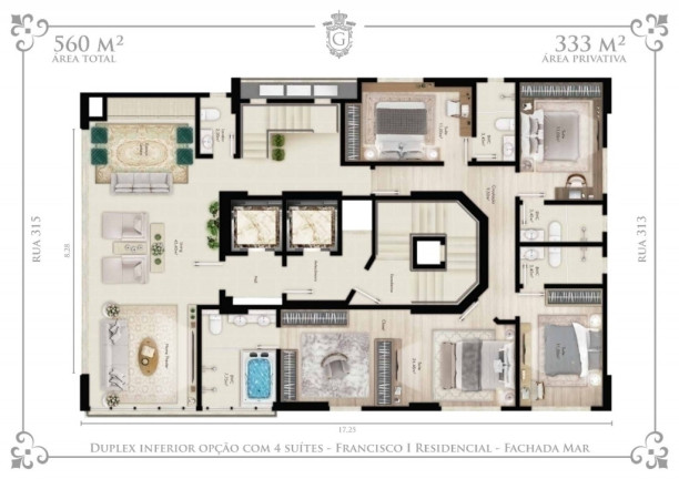 Imagem Apartamento com 5 Quartos à Venda, 332 m² em Meia Praia - Itapema Imagem Apartamento com 5 Quartos à Venda, 332 m² em Meia Praia - Itapema