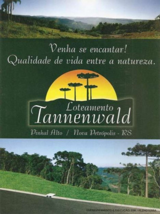 Imagem Terreno à Venda, 375 m² em Pinhal Alto - Nova Petrópolis Imagem Terreno à Venda, 375 m² em Pinhal Alto - Nova Petrópolis